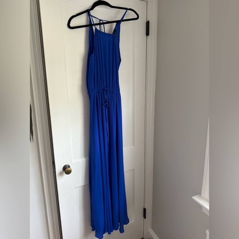 Lulu's Vibrant Blue Maxi Dress